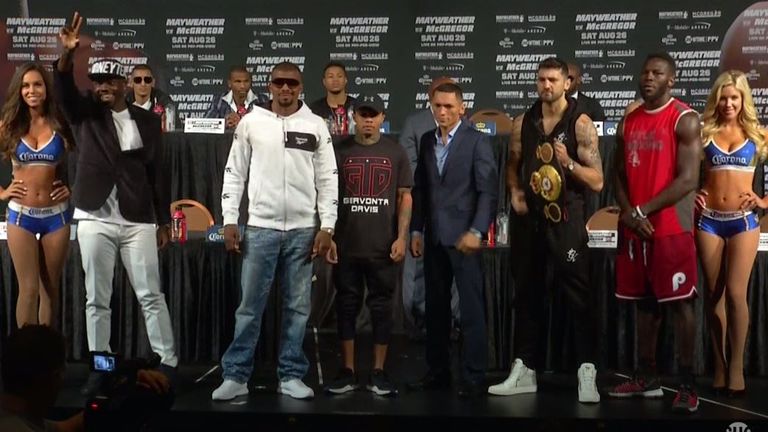 GERVONTA DAVIS BADOU JACK NATHAN CLEVERLY
