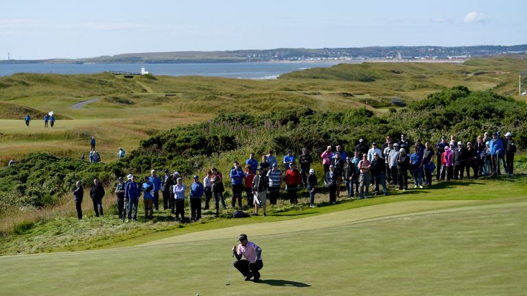 The survey was conducted at the Paul Lawrie Match Play