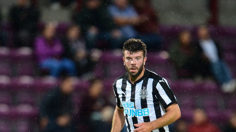 Grant Hanley of Newcastle United in action