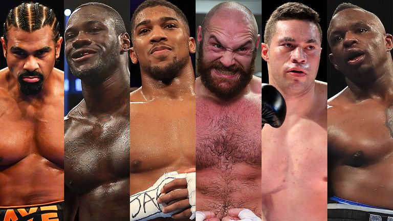 Anthony Joshua’s heavyweight hitlist