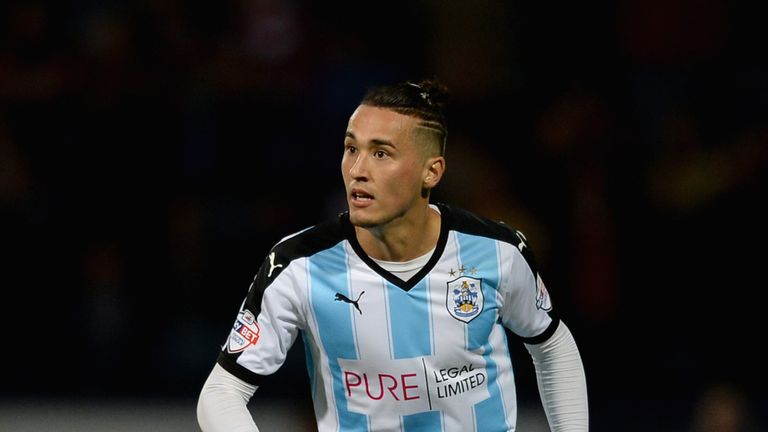 HUDDERSFIELD, ENGLAND - SEPTEMBER 24:  Jason Davidson of Huddersfield Town during the Sky Bet Championship match between Huddersfield Town and Nottingham F