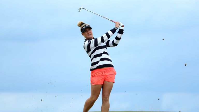 Charley Hull was pleased with her performance at Kingsbarns