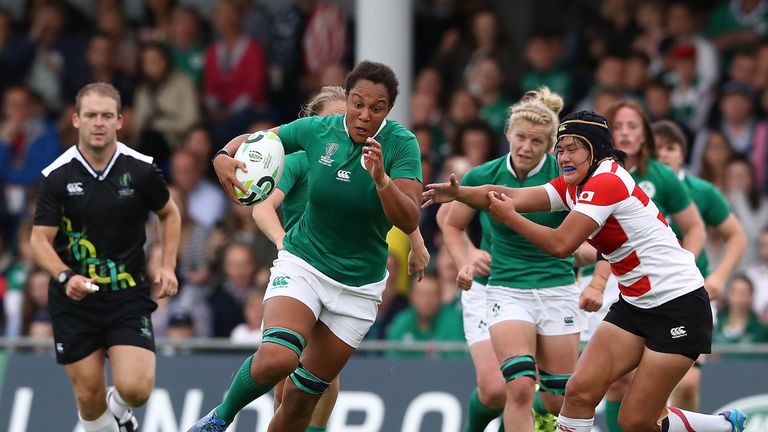 Host nation Ireland survived a scare against Japan