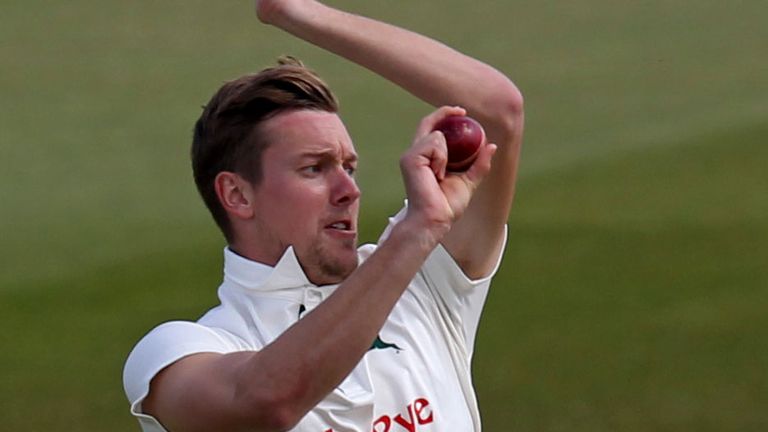 Jake Ball finished with 3-86 as Nottinghamshire beat Northants on day four