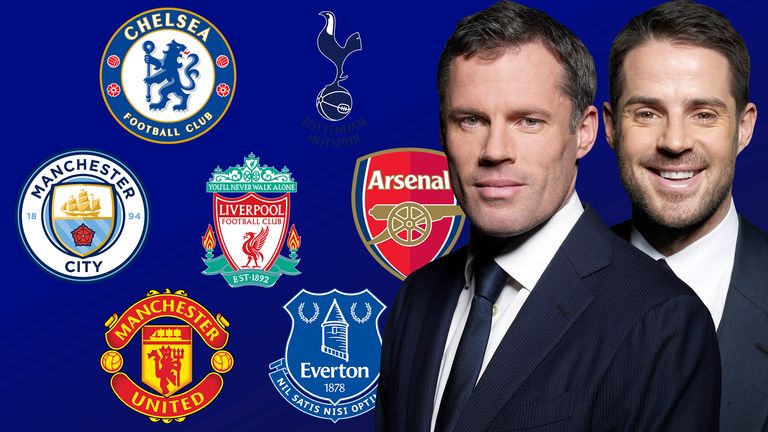 Jamie Carragher and Jamie Redknapp on the top 7 Premier League clubs 