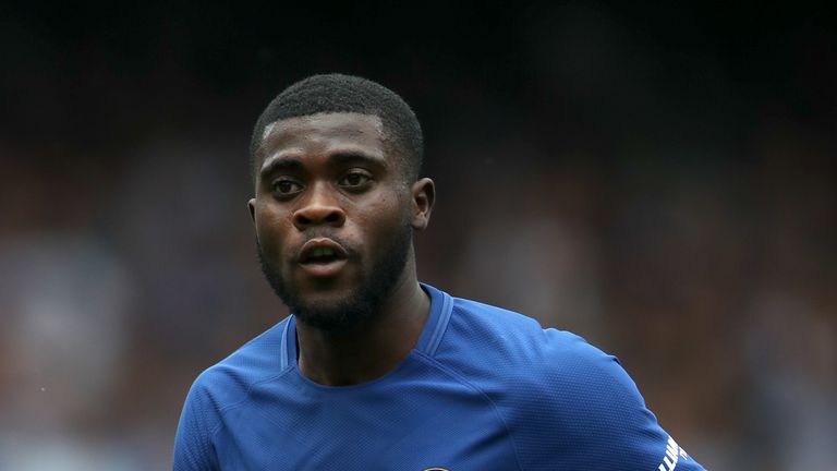 Jeremie Boga made his Chelsea debut in their opening Premier League game of the season