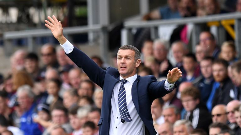 Jim McIntyre claimed nerves got the better of his County side