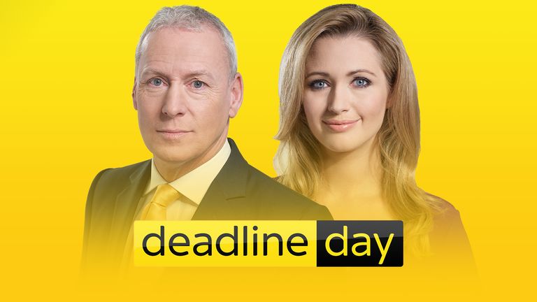 Join Jim White and Hayley McQueen for live coverage of the final hour of Deadline Day!