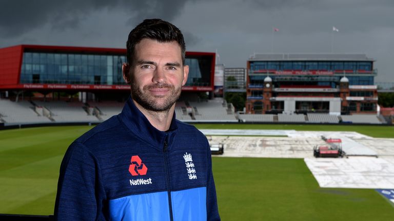 Old Trafford will label the pavilion end the 'James Anderson End' 