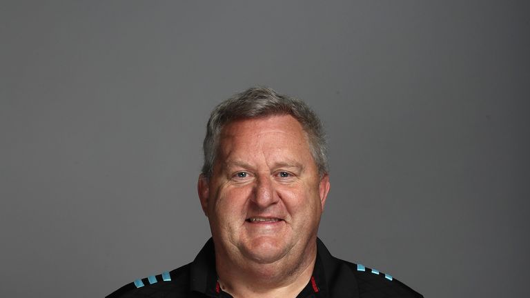 Harlequins Director of Rugby John Kingston poses for a portrait during the Harlequins pre-season photocall