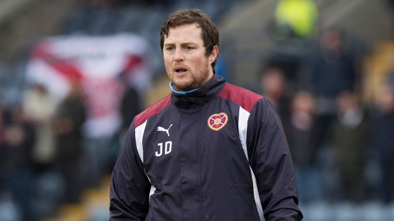 Jon Daly named interim boss at Hearts