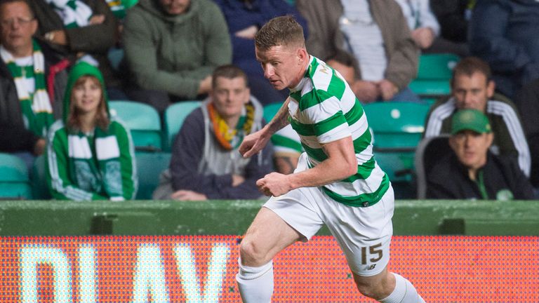Jonny Hayes in action for Celtic 