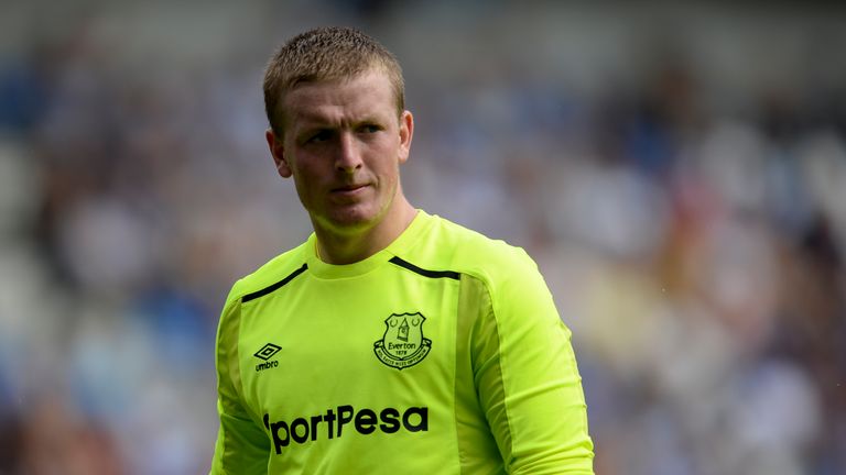 Jordan Pickford joined Everton this summer