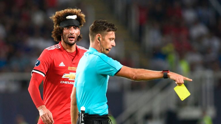 Marouane Fellaini impressed after coming off the bench