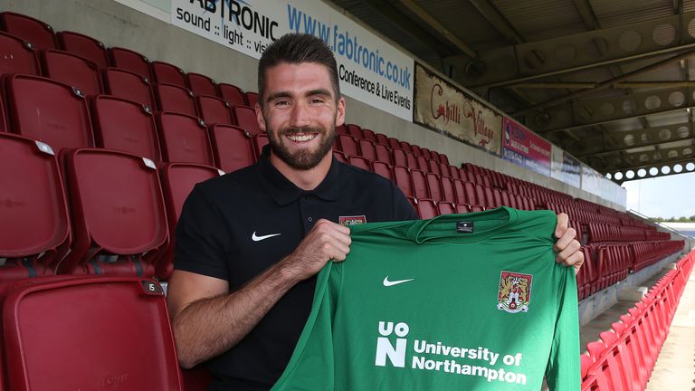 Northampton Town's new signing Matt Ingram