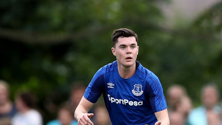 Michael Keane of Everton