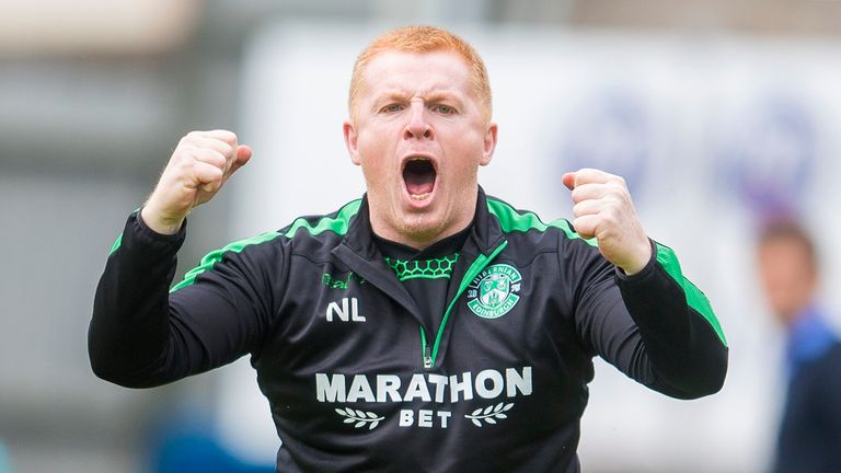 Hibernian manager Neil Lennon