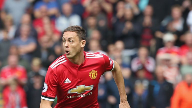 Nemanja Matic, Swansea City v Manchester United, Premier League