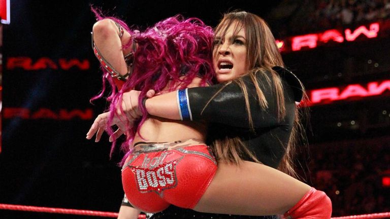 Nia Jax pushed Sasha Banks to the limit but came up short on RAW.