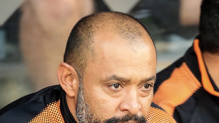 Wolverhampton Wanderers manager Nuno Espirito Santo during the Sky Bet Championship match against Hull City