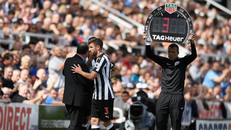 Dummett now faces a two-week spell on the sidelines, according to Rafa Benitez