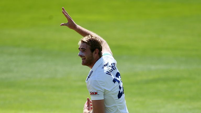 CHELMSFORD, ENGLAND - AUGUST 01:  Paul Walter of Essex appeals during the Tour Match between Essex and West Indies at Cloudfm County Ground on August 1, 20