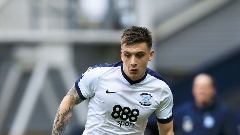 Preston North End's Jordan Hugill