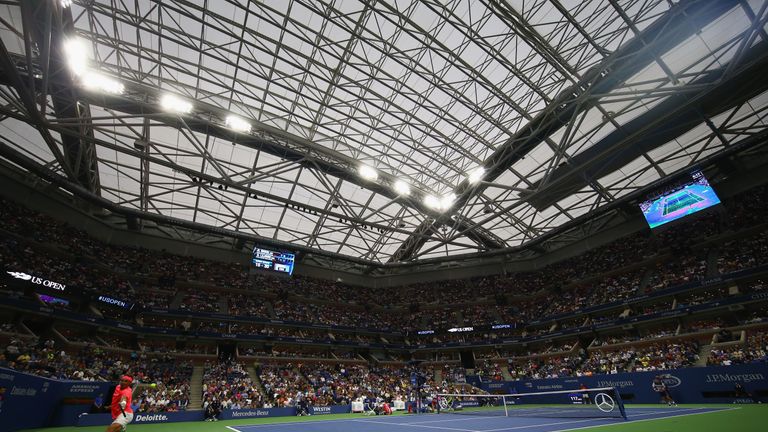 Rafa Nadal wasn't happy with the amount of noise inside Arthur Ashe