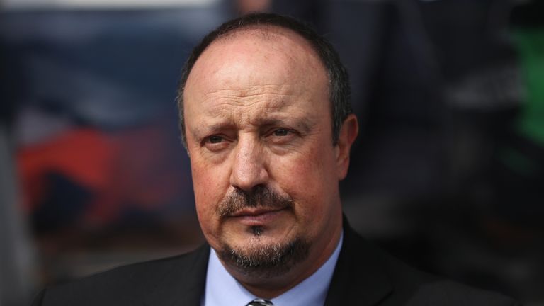 Rafael Benitez says there is 'no news' on any potential Newcastle transfers