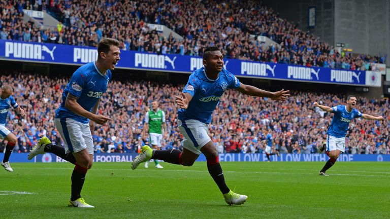 Rangers had taken the lead through Alfredo Morelos