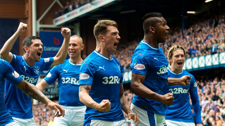 Rangers had taken the lead through Alfredo Morelos