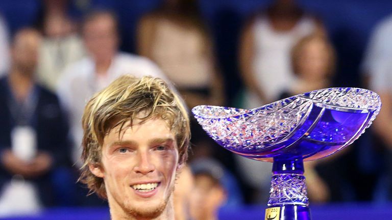 Andrey Rublev won the ATP Croatia Open in Umag for his maiden title