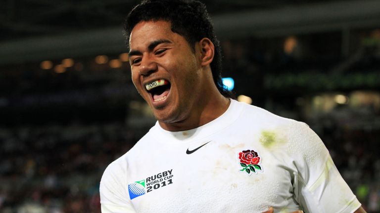 Manu Tuilagi during the 2011 World Cup