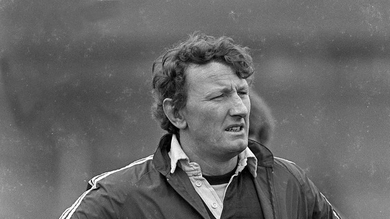 Ireland rugby player Willie Duggan, February 1984