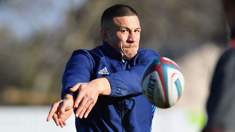 All Blacks centre Sonny Bill Williams