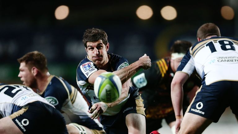 Jaguares scrum-half Tomas Cubelli, pictured in action for the Brumbies
