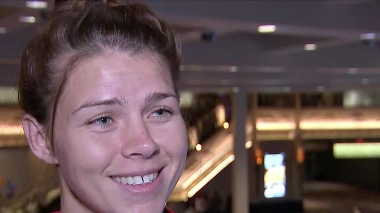 Savannah Marshall talks about her pro debut to Sky Sports News