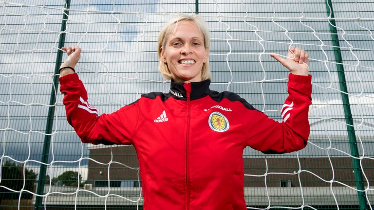 New Scotland head coach Shelley Kerr believes a woman could take charge in the Premier League 