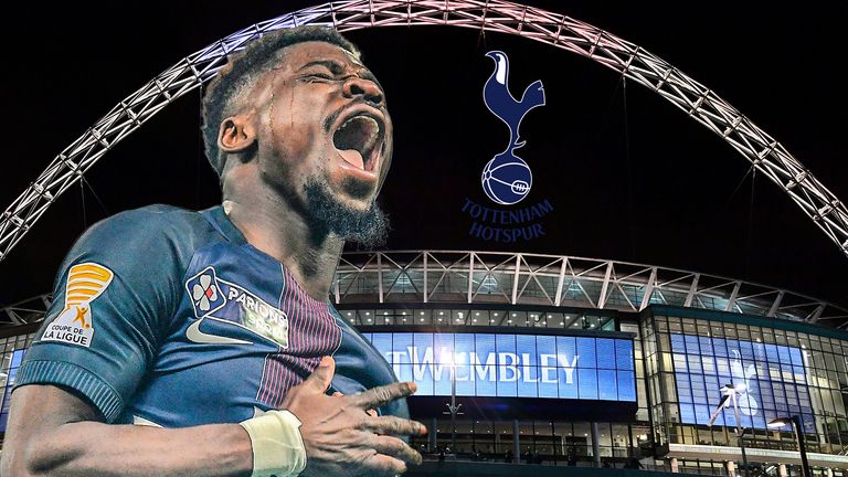 Tottenham are nearing a deal for Paris Saint-Germain's Serge Aurier