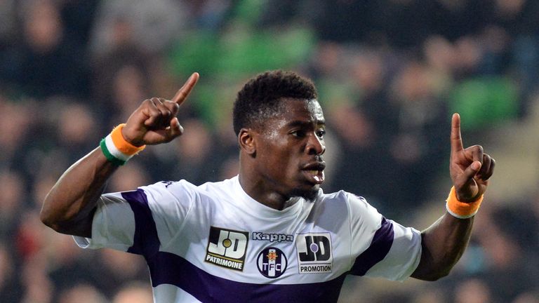Serge Aurier played for Toulouse between 2012 and 2015