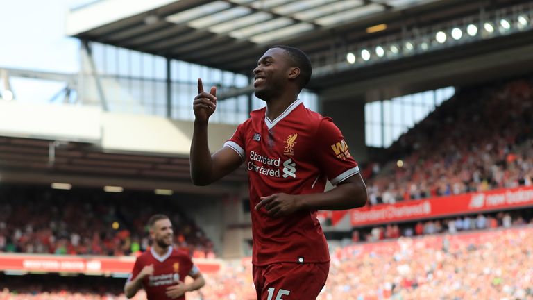 Sturridge scored his first Premier League goal of the season in Liverpool's 4-0 win over Arsenal on Sunday