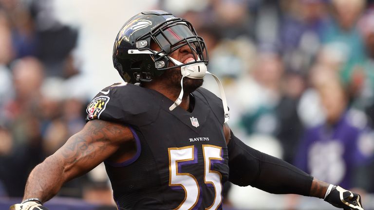 Reynolds believes Ravens' outside linebacker Terrell Suggs will be a big hit with British fans