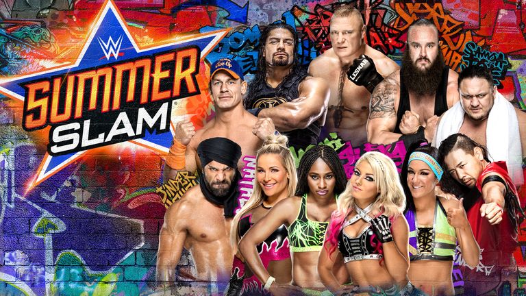 WWE SummerSlam will be live on Sky Sports Box Office at 1am on August 21.