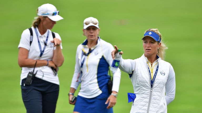 Suzann Pettersen has now swapped places with Catriona Matthew