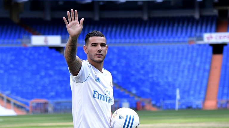 Theo Hernandez joined Real Madrid from Atletico earlier this summer