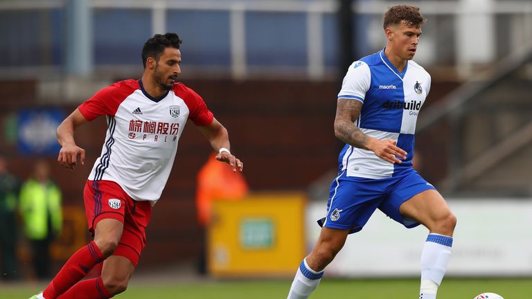Tom Broadbent of Bristol Rovers