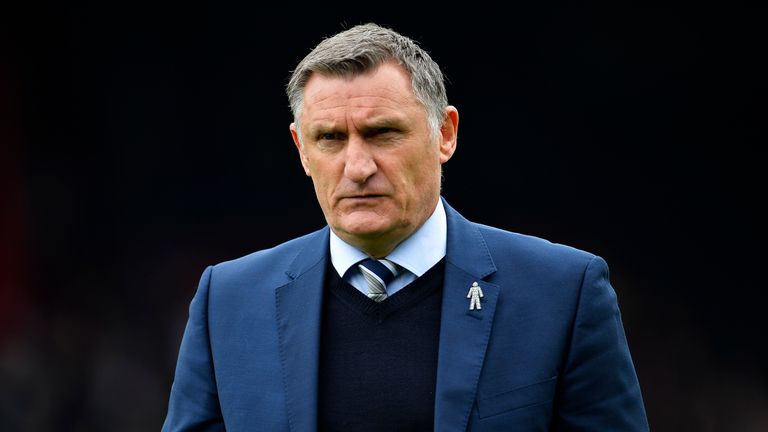BRENTFORD, ENGLAND - MAY 07:  Tony Mowbray manager of Blackburn Rovers ahead of the Sky Bet Championship match between Brentford and Blackburn Rovers at Gr