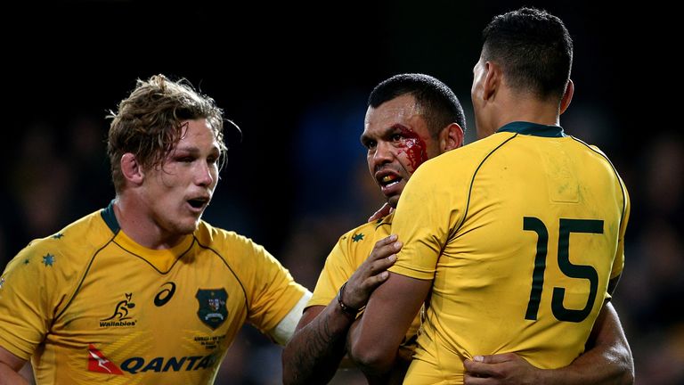 Kurtley Beale almost gave the Wallabies an important win