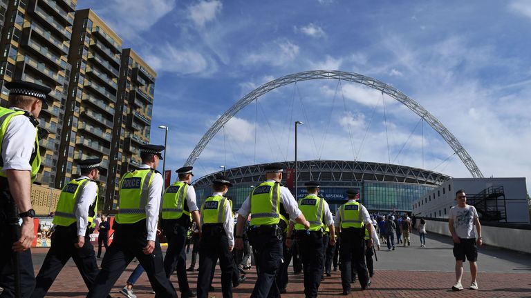 Officers have issued advice to fans travelling to Sunday's game