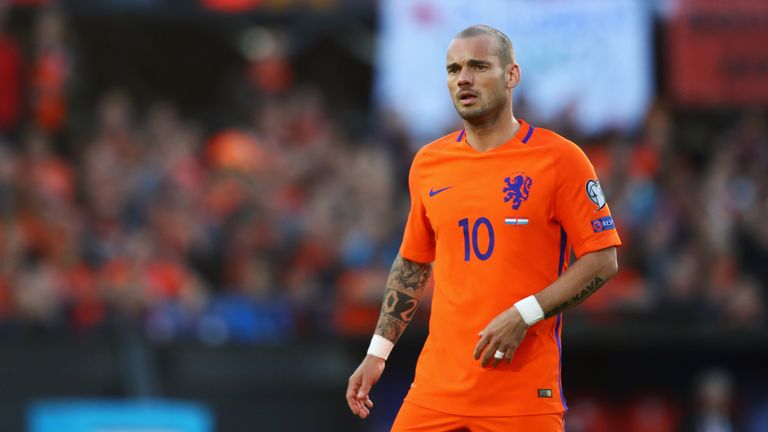 Wesley Sneijder has joined Nice